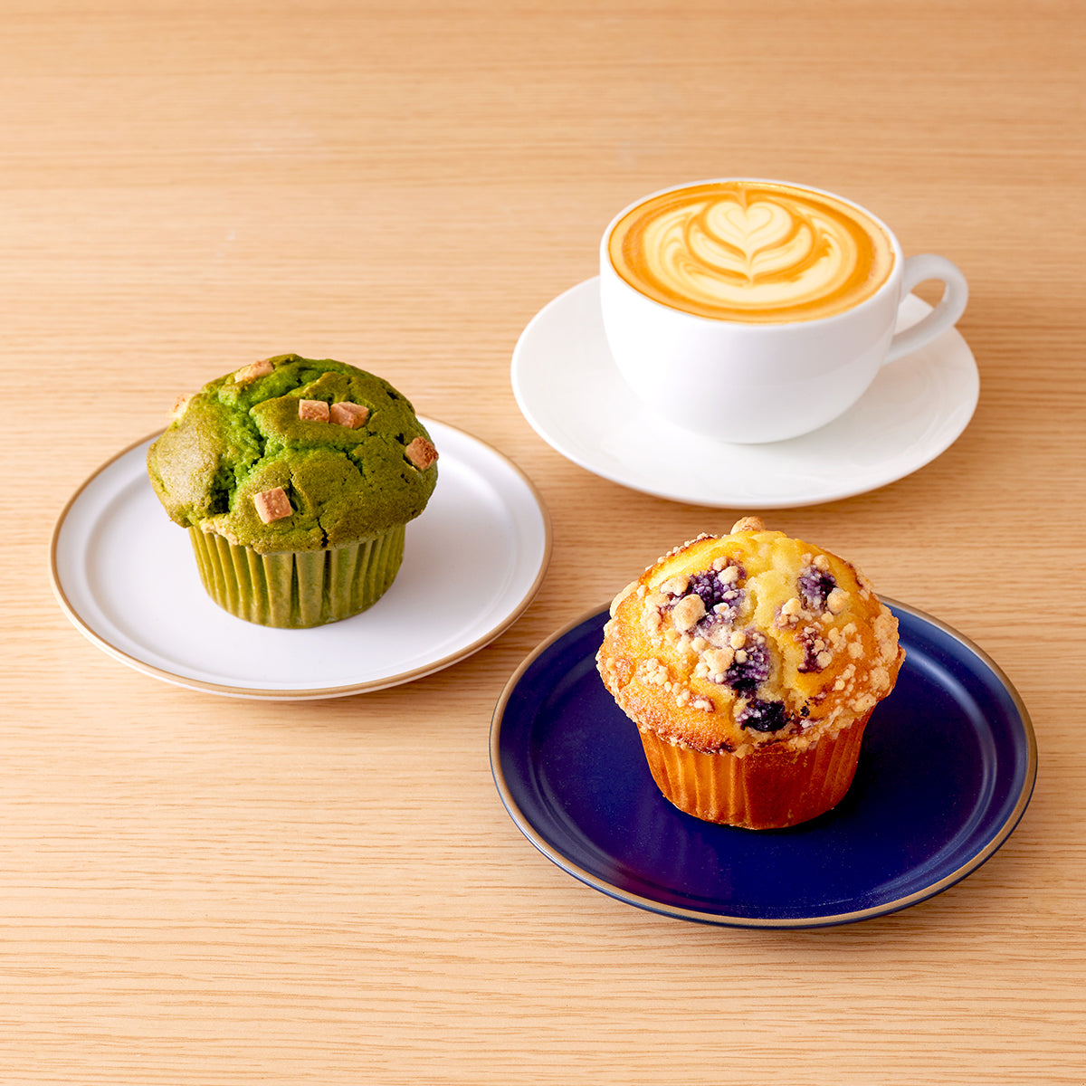 ベルリーベ 抹茶＆ホワイトチョコマフィン 4個×3袋 冷凍 | フーヅ