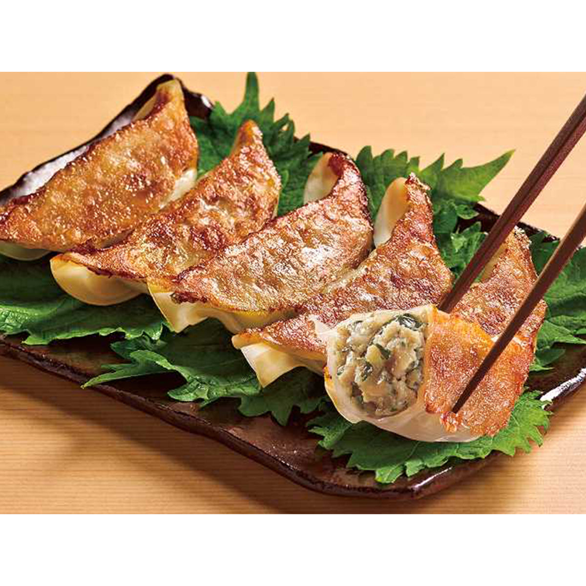 味の素 袋のままスチコンで焼餃子（しそ）