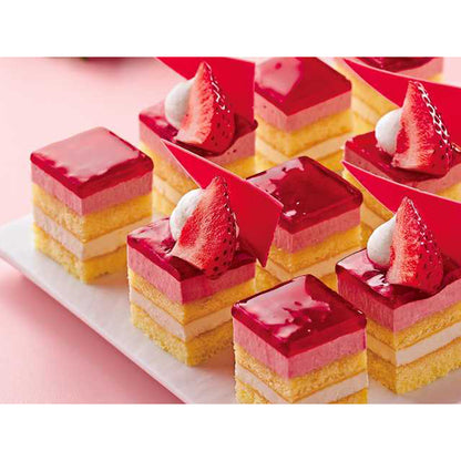 フレック カット済みケーキ 福岡県産あまおうのムース