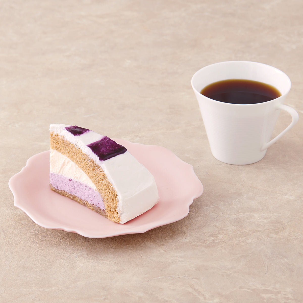 ベルリーベ ブルーベリーとレアチーズのズコット 6個 冷凍