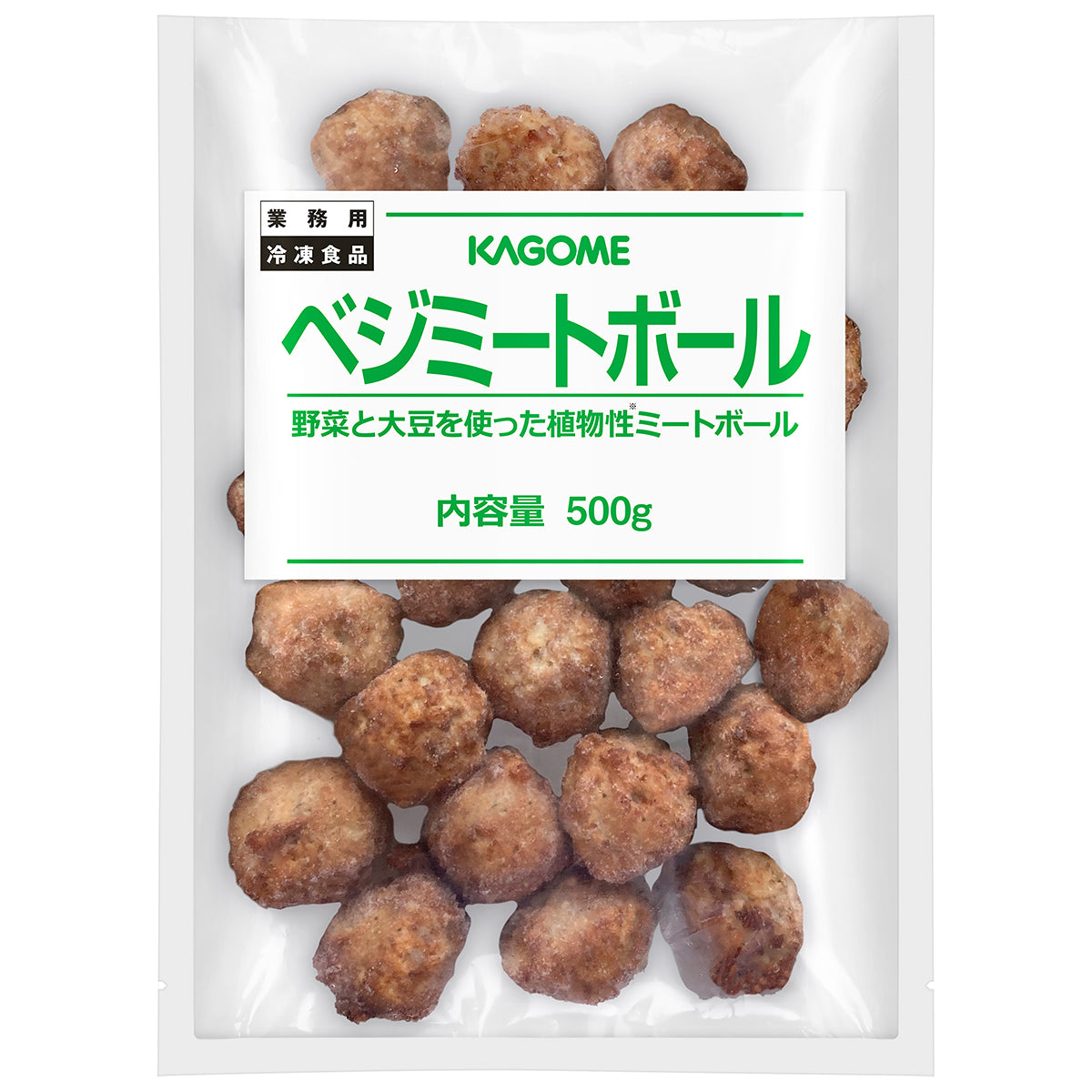 カゴメ　ベジミートボール　５００ｇ　冷凍