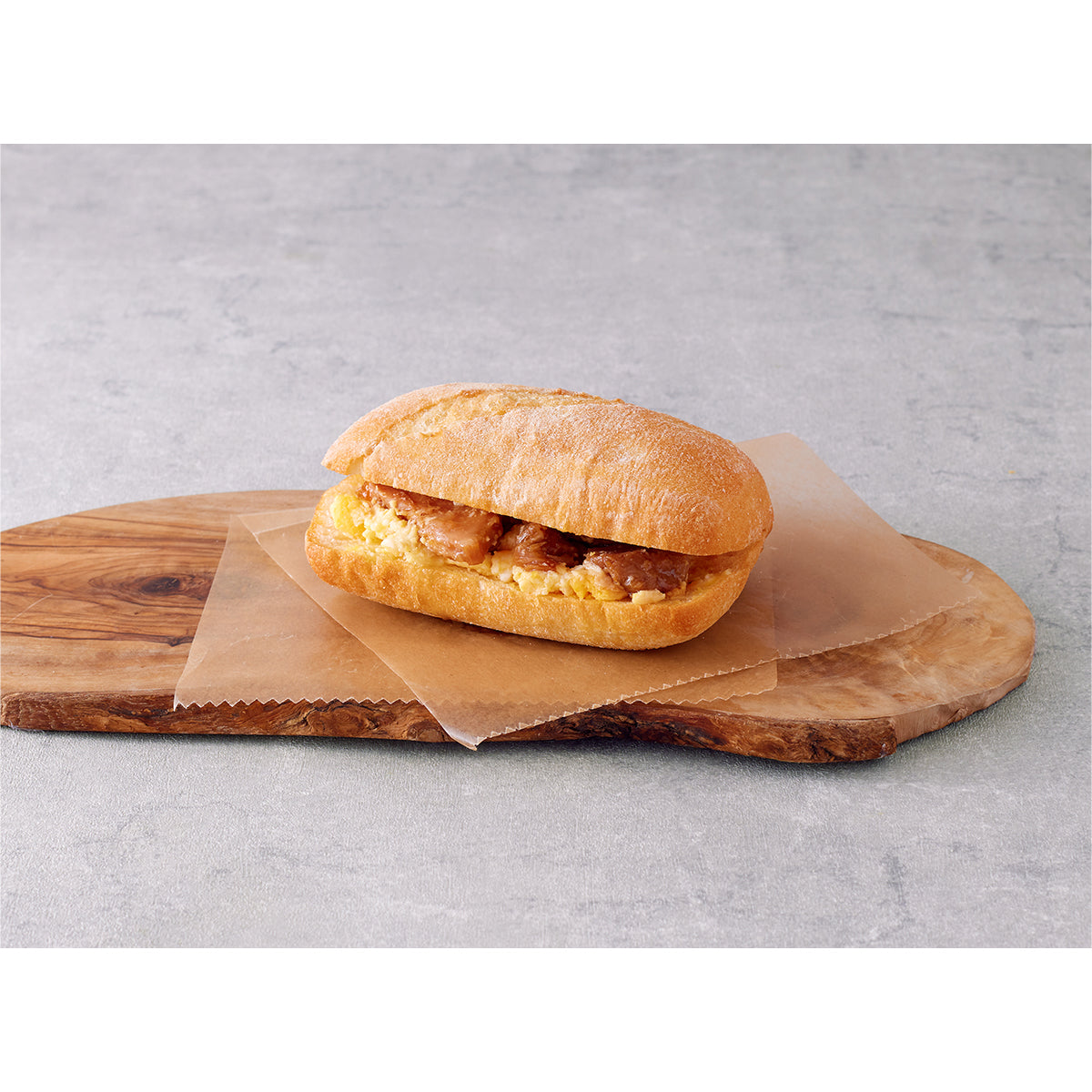 ベルリーベ チャバタサンド（照り焼きチキン＆たまご）1個 冷凍