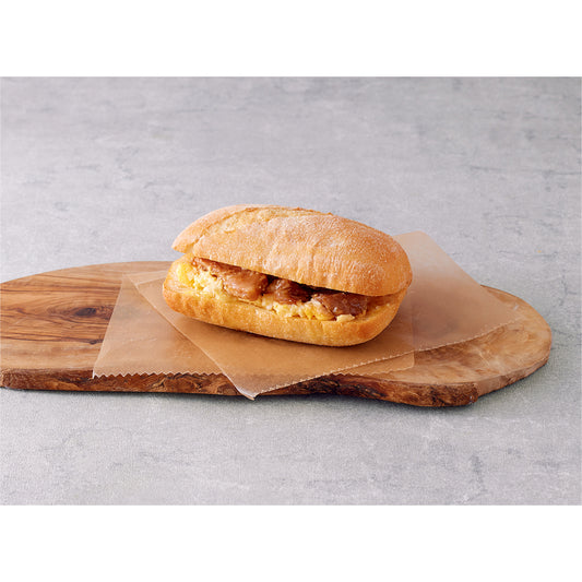 ベルリーベ チャバタサンド（照り焼きチキン＆たまご）1個 冷凍