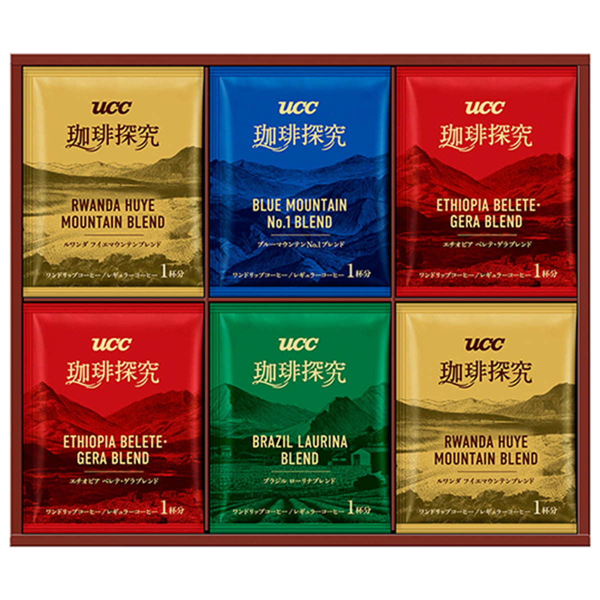 【夏ギフト】UCC 珈琲探求ワンドリップコーヒーギフト