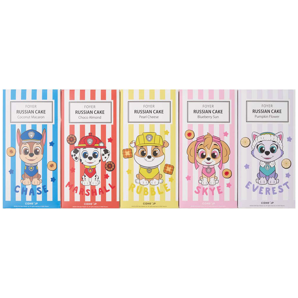 【夏ギフト】パウ・パトロール ロシアケーキセット