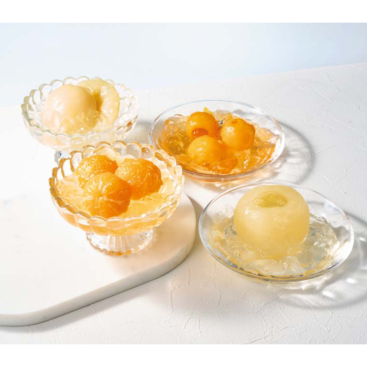 【夏ギフト】果実をまるごと味わうゼリーセット