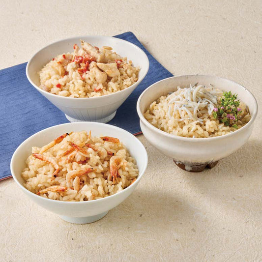 【夏ギフト】潮風そそる3種の海鮮飯