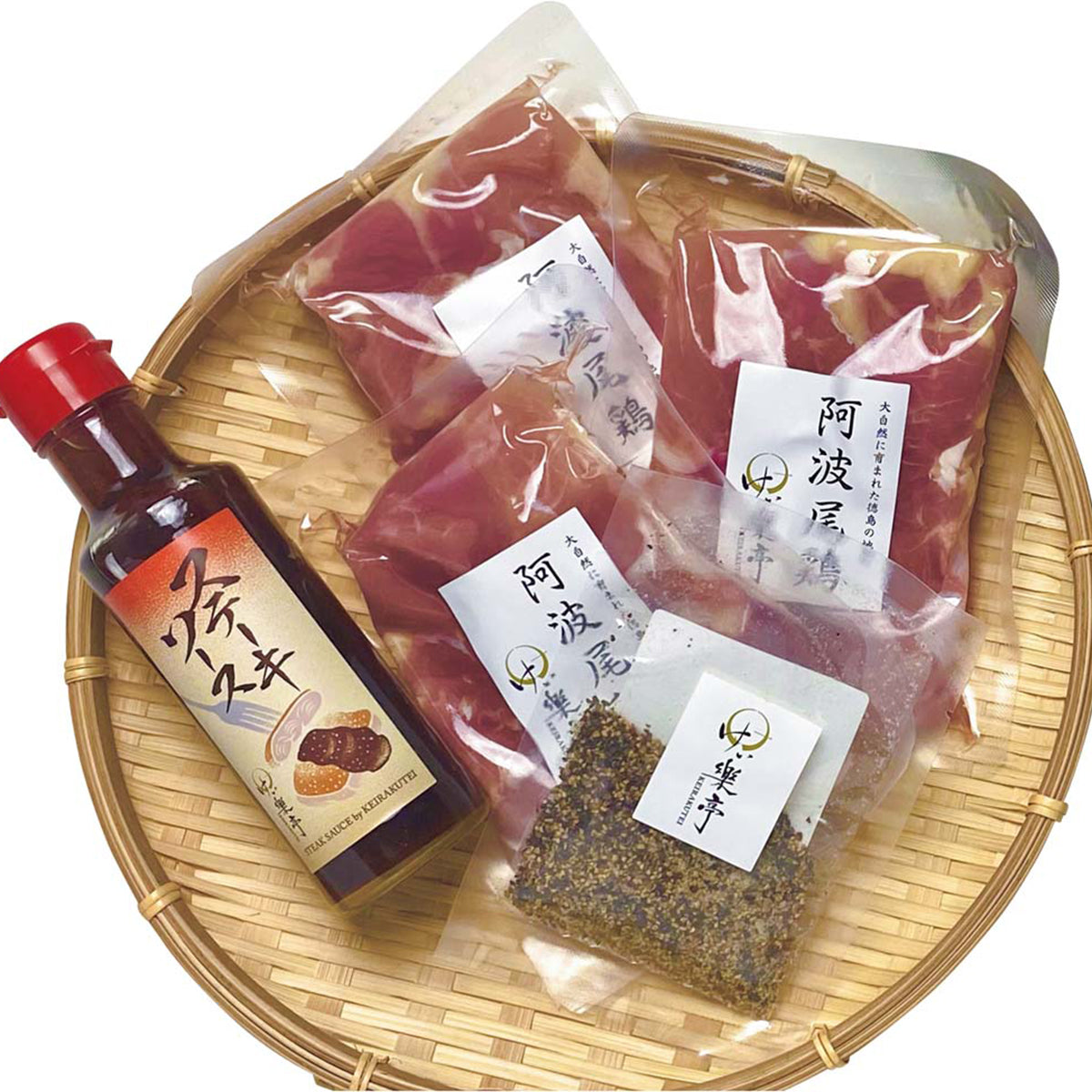 【夏ギフト】けい樂亭 阿波尾鶏ステーキ用