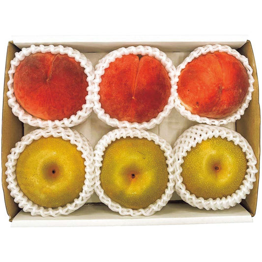【夏ギフト】山梨県産 桃＆佐賀県産 伊万里梨
