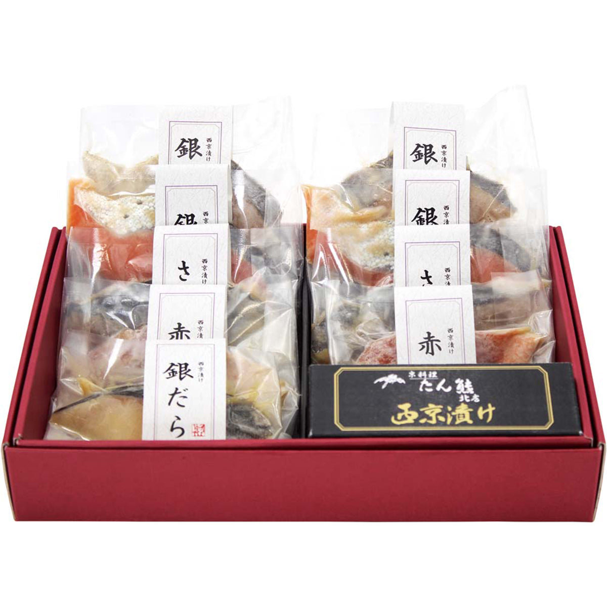 【夏ギフト】京料理「たん熊北店」監修 西京漬け詰合せ