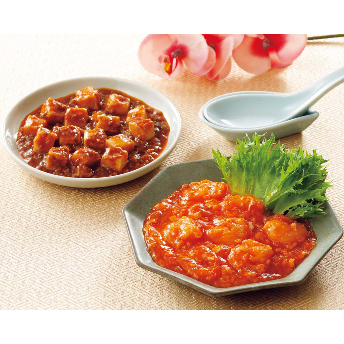 【夏ギフト】「赤坂四川飯店」エビチリ＆麻婆豆腐セット