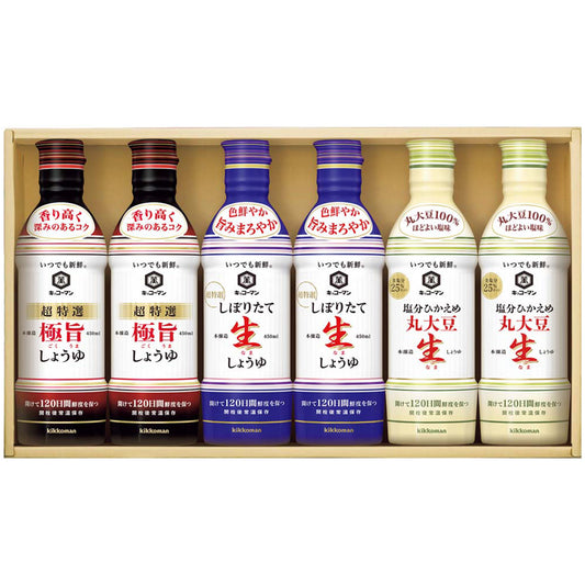 【夏ギフト】キッコーマン いつでも新鮮生しょうゆギフト