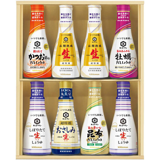 【夏ギフト】キッコーマン いつでも新鮮しぼりたて生しょうゆギフト
