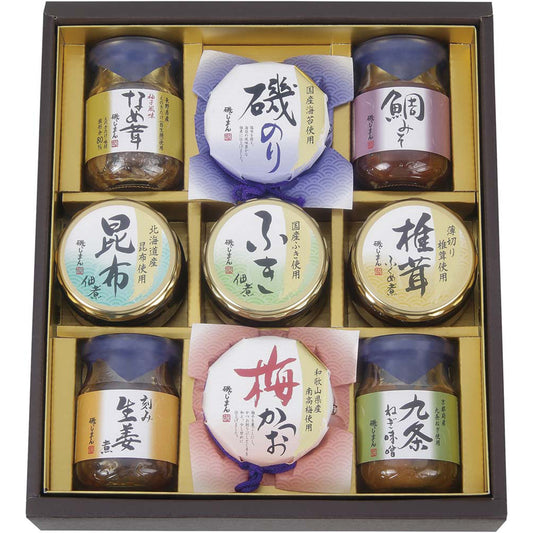 【夏ギフト】磯じまん ご飯のお供瓶詰セット