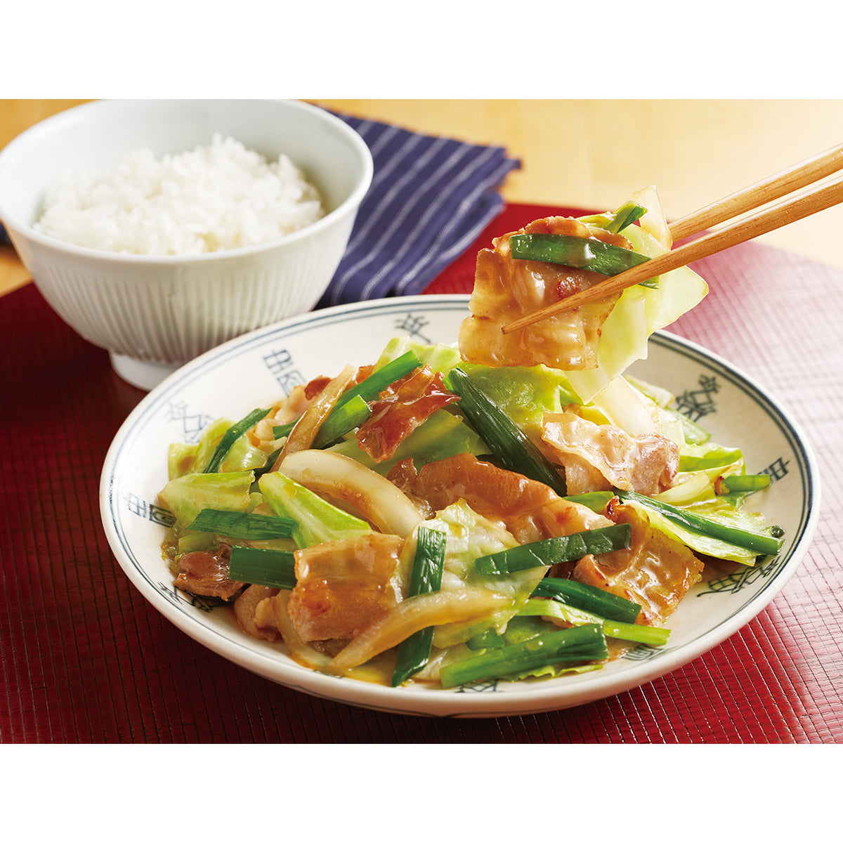 ジョイフルの大分名物ニラ豚キット 冷凍 200g