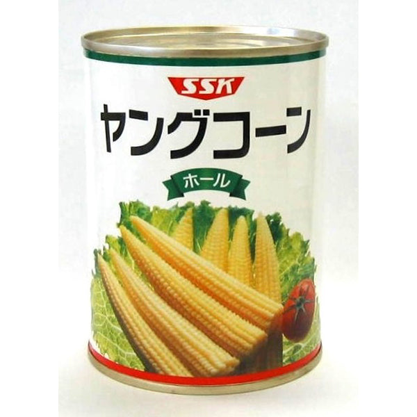 ＳＳＫ　タイ産ヤングコーン（Ｍ）　３号缶