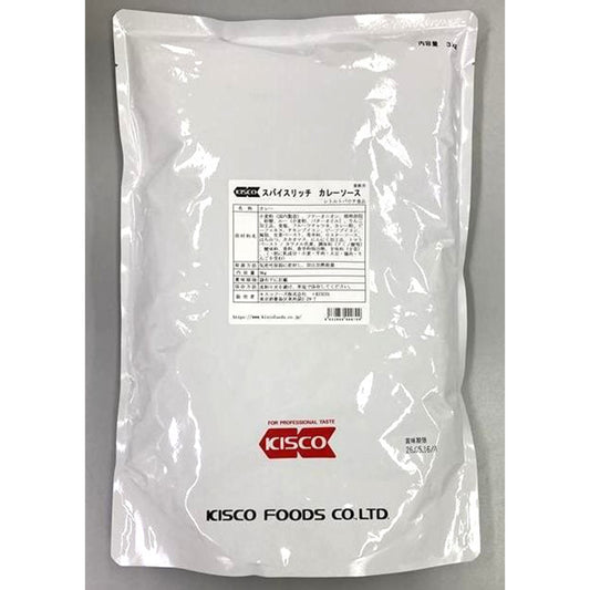 キスコ スパイスリッチ カレーソース 3kg