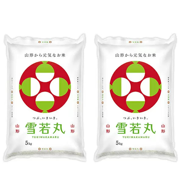 山形県産雪若丸 10KG(5KGx2)【送料無料】