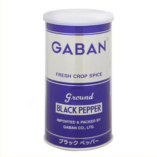 ギャバン ブラックペッパー グラウンド 420g 丸缶