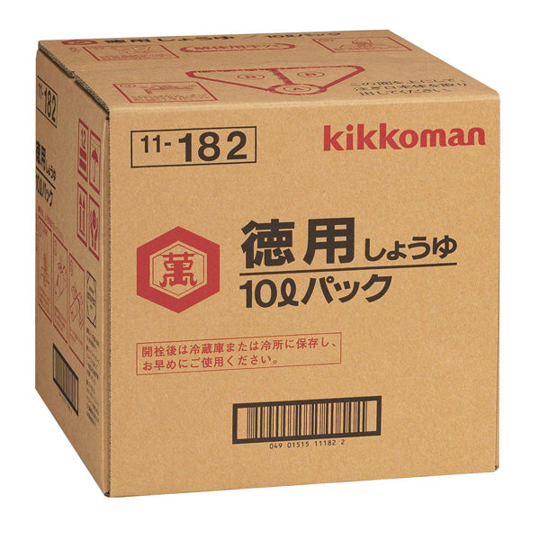 キッコーマン 徳用しょうゆ 10L ＢＩＢ