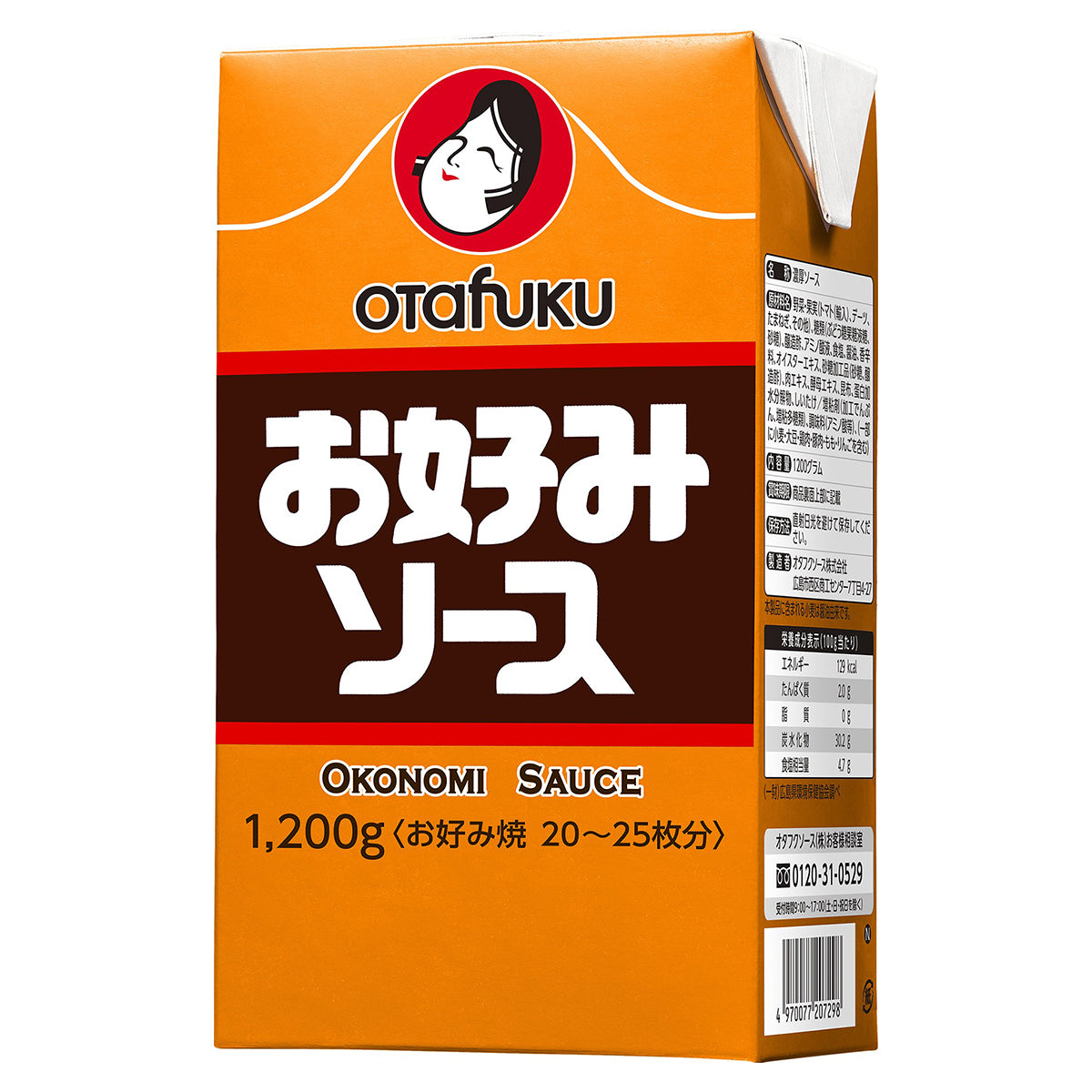 オタフク　お好みソース　１２００ｇ紙ＦＴ