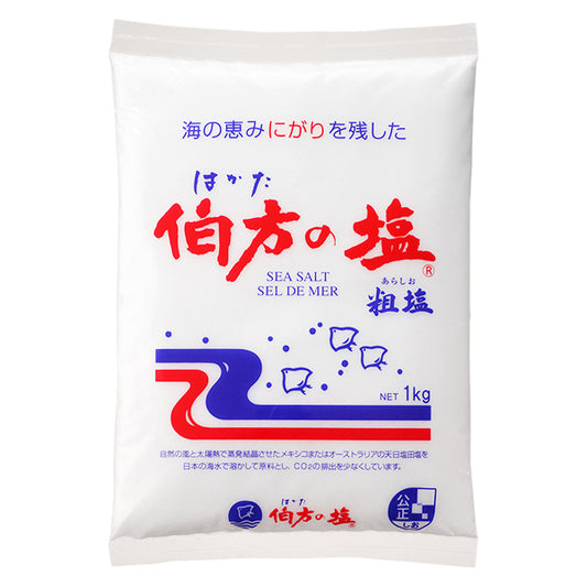 伯方塩業 伯方の塩 粗塩 1kg