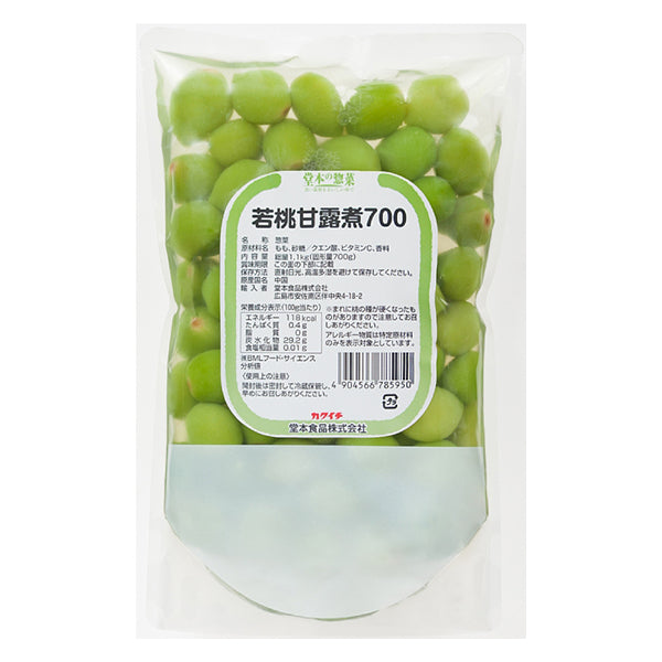 堂本食品 若桃甘露煮 700g