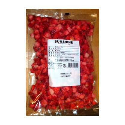 Wismettacフーズ モロッコ産 冷凍イチゴダイス 500g