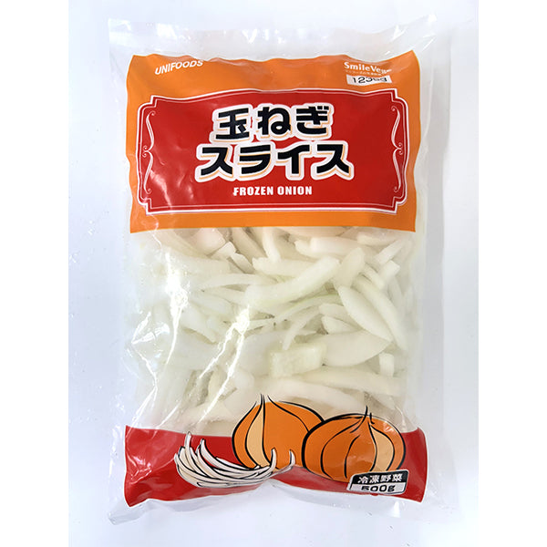 ユニフーズ 玉ねぎスライス 500g 冷凍