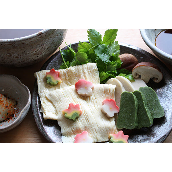 比叡ゆば 京生麩 よもぎ麩（合着）1本