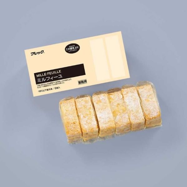 フレック 業務用ケーキ ミルフィ－ユ 75g×6