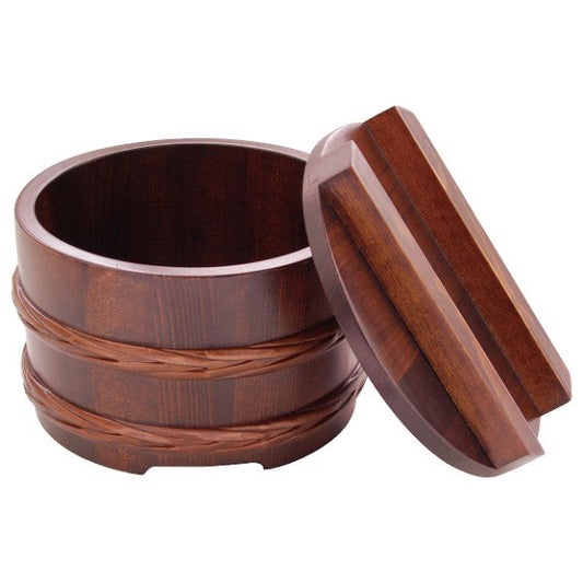 ヤマコー 桶型飯器（古代色）身のみ（31016）