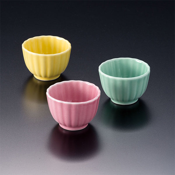 ヤマコー 菊珍味入 グリーン（26593）