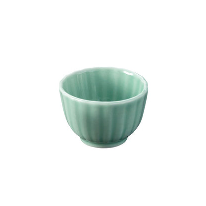 ヤマコー 菊珍味入 グリーン（26593）