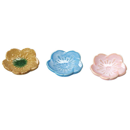 ヤマコー 花びら箸置 水色（08951）