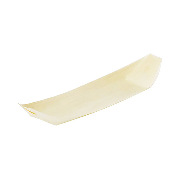 ヤマコー 経木容器（ポプラ）舟皿（スリム）（100枚入）9寸（23590）