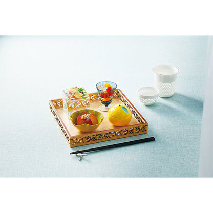 ヤマコー ひのき細密膳 麻の葉（28015）