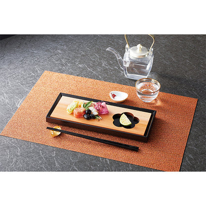 ヤマコー 杉 透かし料理皿（板のみ）梅（35346）