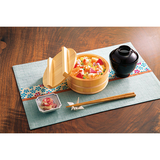 ヤマコー 粋・椹ちらし桶 浅型（蓋付）（30450）