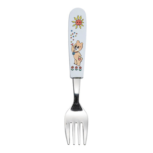 お子様フォーク（プラ柄）コロちゃん【送料込み】