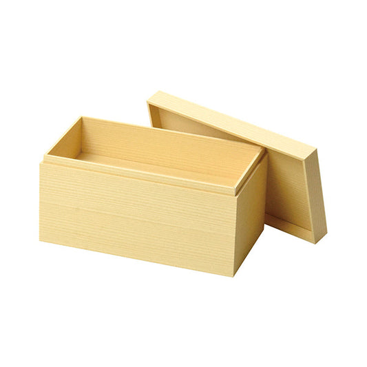 ヤマコー 紙製長角重 木目 2段（22664）