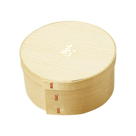 ヤマコー 経木容器 箔押付 寿（64037）