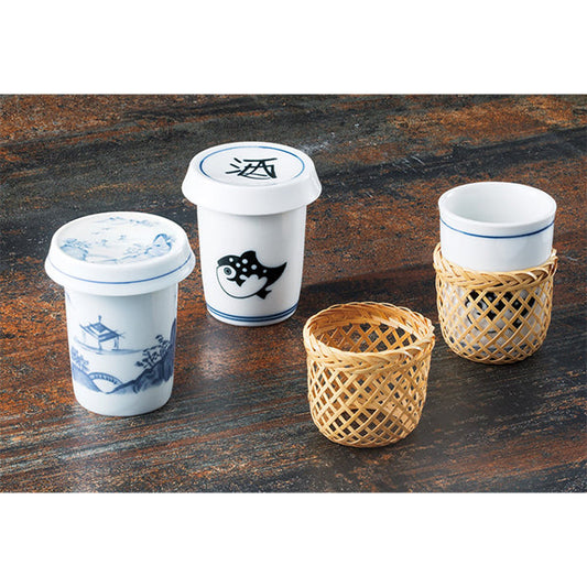 ヤマコー ひれ酒用酒器 山水（12147）