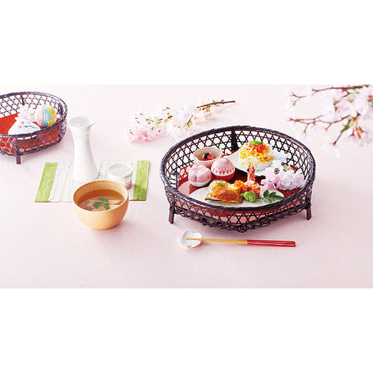 ヤマコー 卓盛篭（塗板付）八寸（24611）