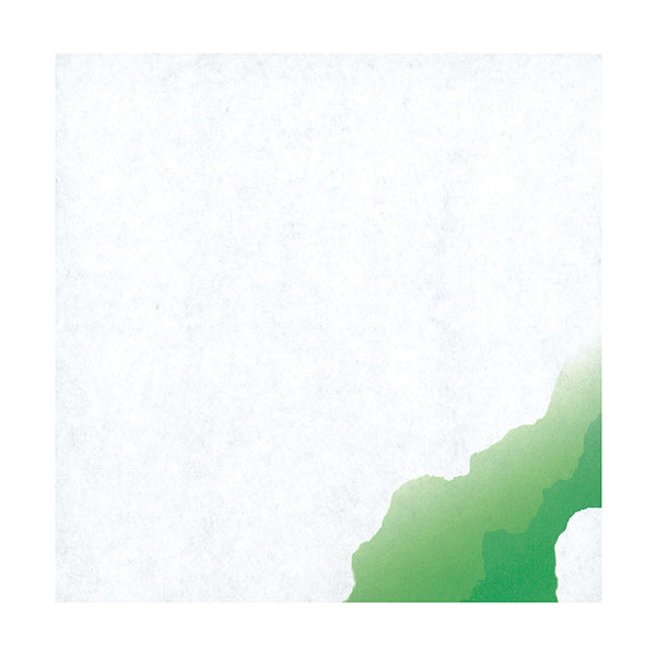 ヤマコー 華霞 耐油天紙 5寸緑色 100枚入（65832）