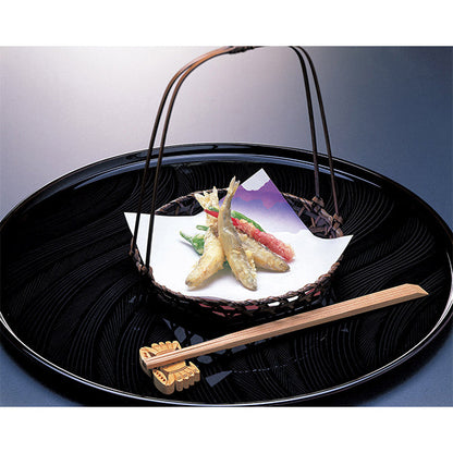 ヤマコー 華霞 耐油天紙 5寸紫色 100枚入（65831）