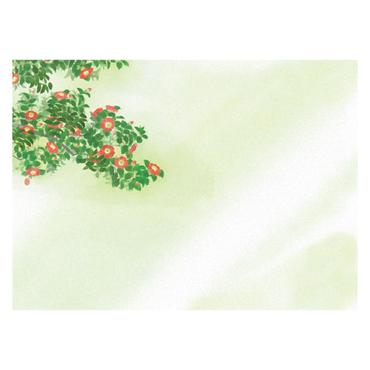 ヤマコー 尺3四季彩まっと 花雅（はなみやび）椿 100枚入（66458）