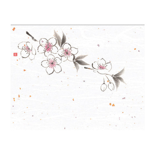 ヤマコー 4×5寸花風情 桜 100枚入（65967）