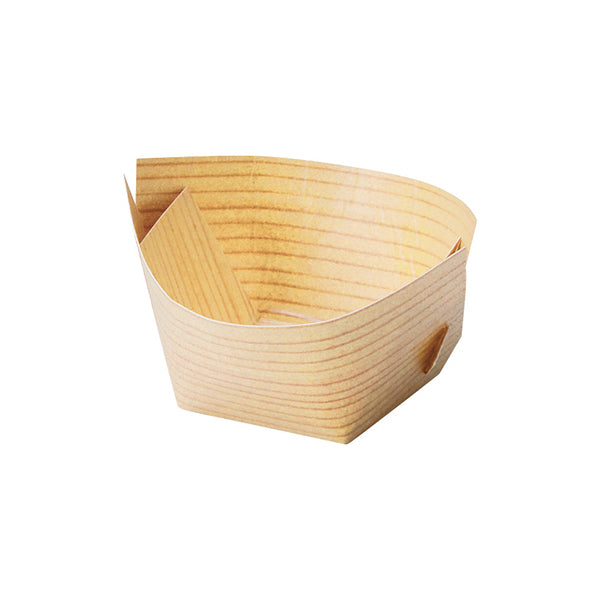 ヤマコー 舟形おもてな紙 小・深 100枚入（66842）