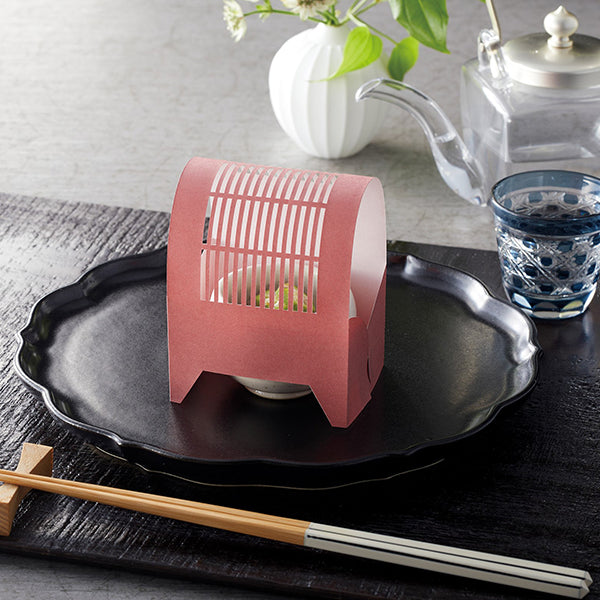 ヤマコー 虫かご飾り 弁柄色 50枚入（66844）